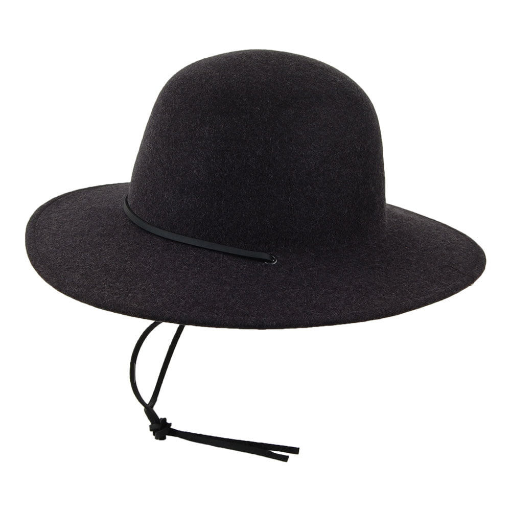 Sombrero Outback Tiller III de Brixton - Mezcla de Negros