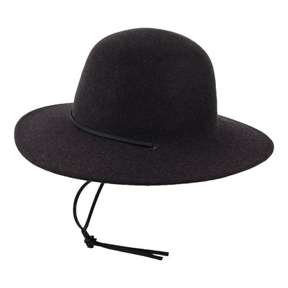Sombrero Outback Tiller III de Brixton - Mezcla de Negros