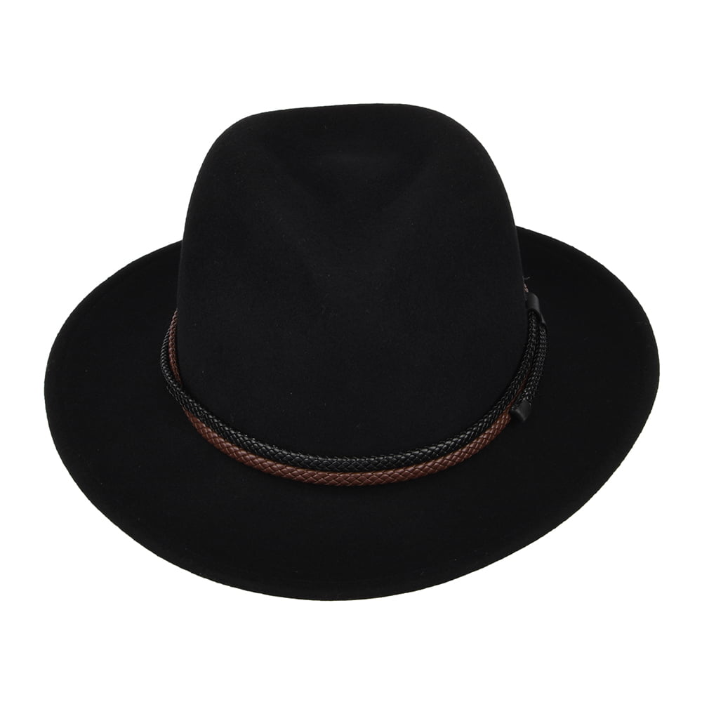 Sombrero Fedora Nelles plegable de Bailey - Negro