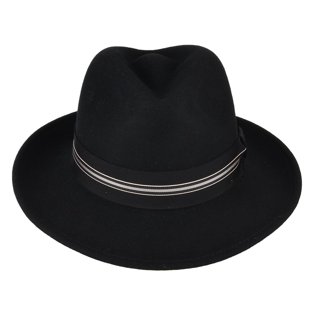Sombrero Fedora Marack de LiteFelt de Bailey - Negro
