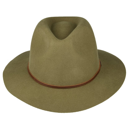 Sombrero Fedora Wesley de fieltro de lana de Brixton - Bronce