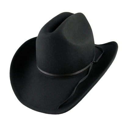 Sombrero Cowboy Western de Jaxon & James - Negro