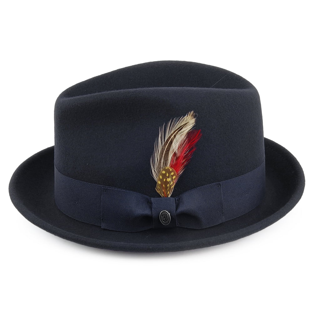 Sombrero flexible Blues Trilby de Jaxon & James - Azul Marino