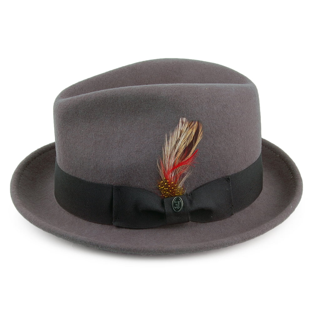 Sombrero flexible Blues Trilby de Jaxon & James - Gris