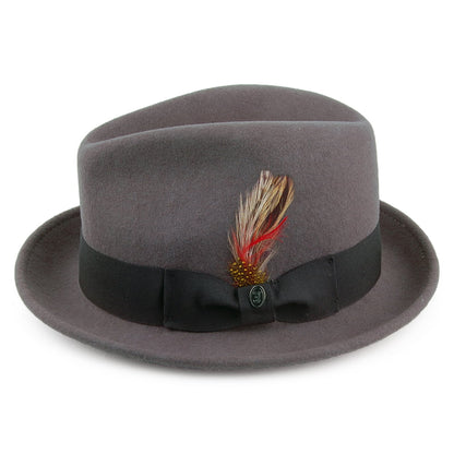 Sombrero flexible Blues Trilby de Jaxon & James - Gris