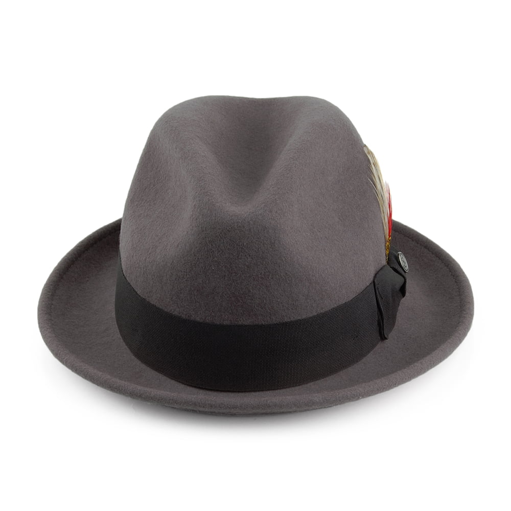 Sombrero flexible Blues Trilby de Jaxon & James - Gris