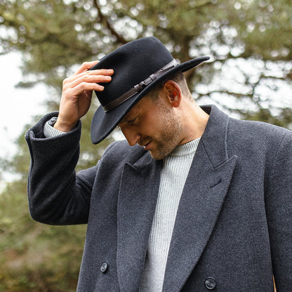 Sombrero flexible Outback de Jaxon & James - Negro