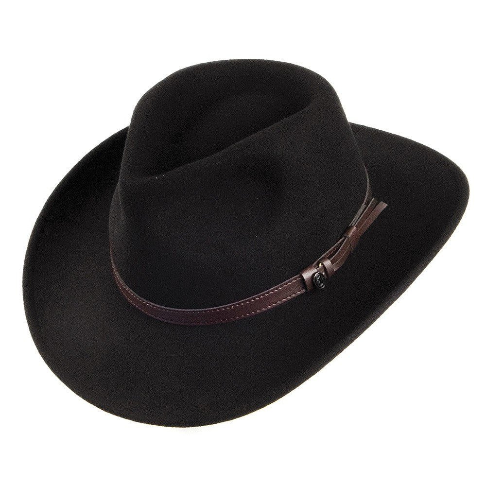 Sombrero flexible Outback de Jaxon & James - Negro