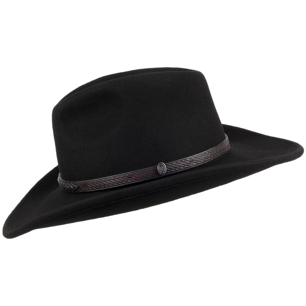 Sombrero Cowboy Comanche de Jaxon & James - Negro