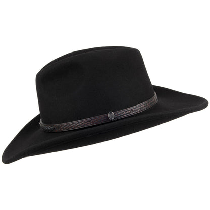 Sombrero Cowboy Comanche de Jaxon & James - Negro
