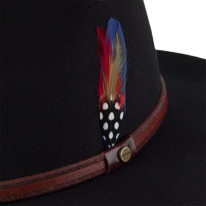 Sombrero Fedora Safari Rantoul de Stetson - Negro