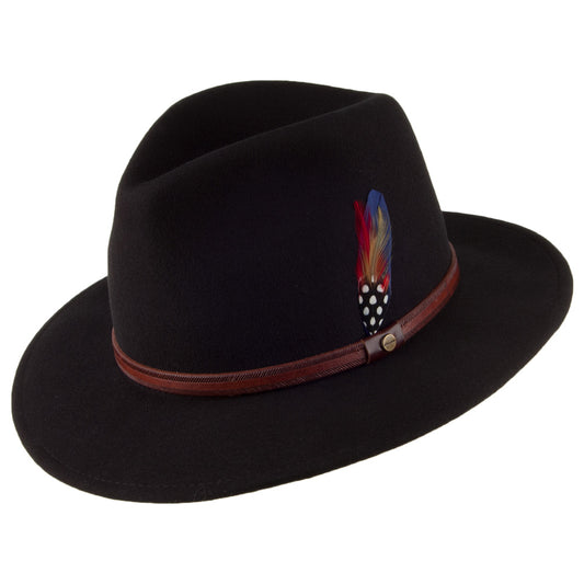 Sombrero Fedora Safari Rantoul de Stetson - Negro