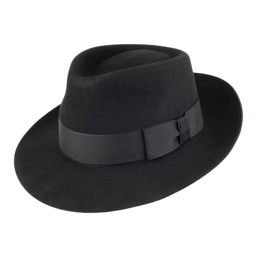 Sombrero Fedora Casablanca de Christys - Negro