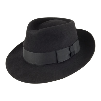 Sombrero Fedora Casablanca de Christys - Negro