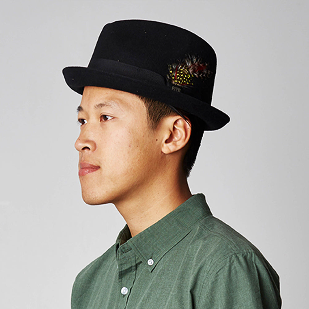Sombrero Trilby Gain de Brixton - Negro