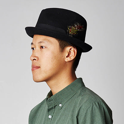 Sombrero Trilby Gain de Brixton - Negro