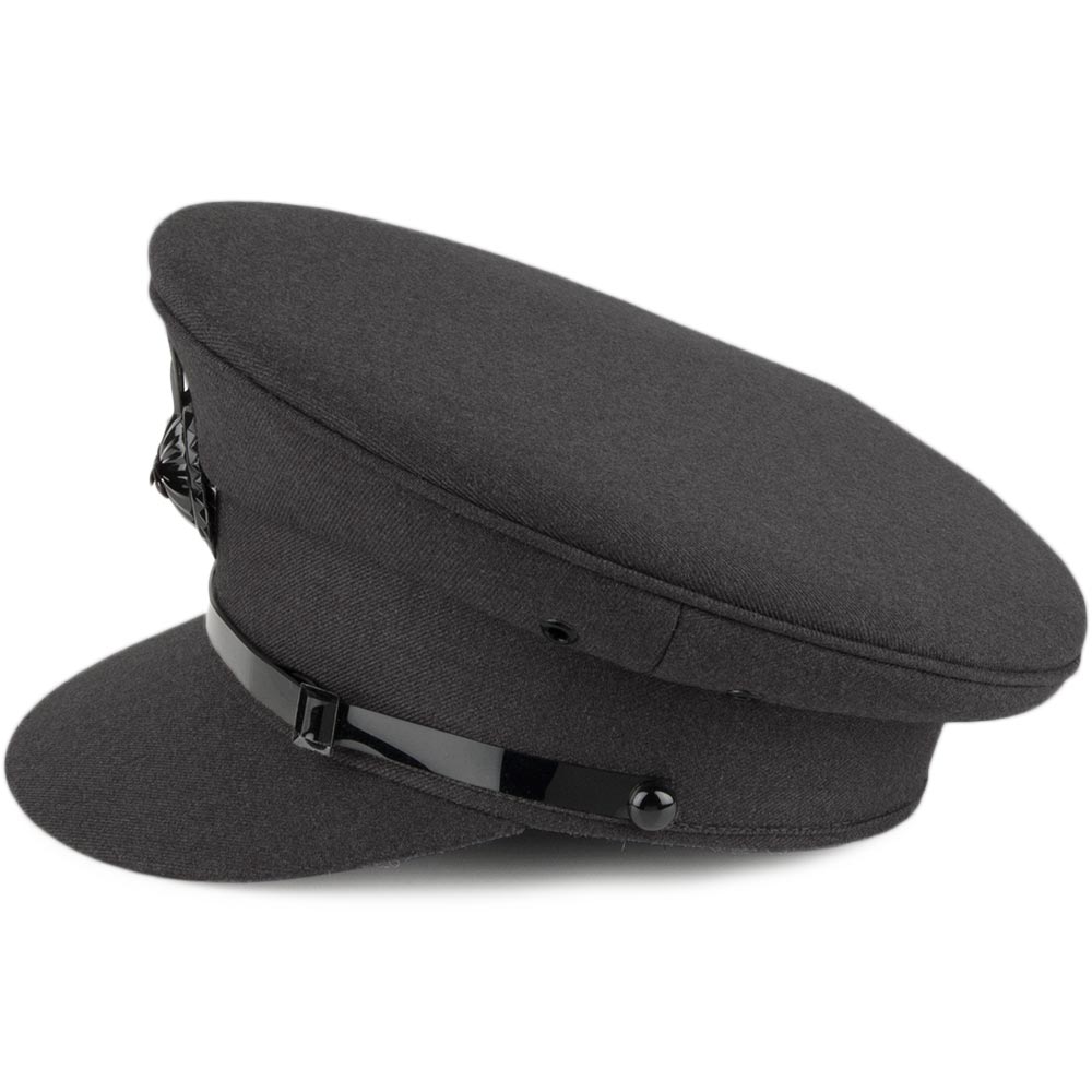Gorra chófer de Denton - Gris