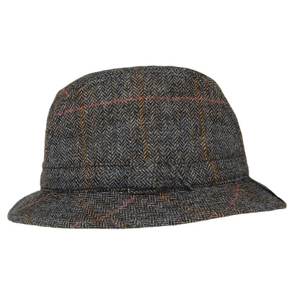 Sombrero Trilby enrollable diseño de espiga I de City Sport - Gris Multi