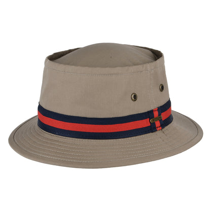 Sombrero Pork Pie Fishermans de pescador de Stetson - Beige