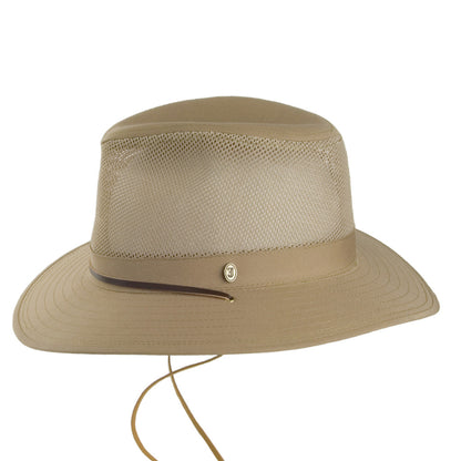 Sombrero australiano ventilado Jaxon & James - Kaki