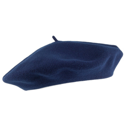Boina Authentique de lana merino de Laulhère - Azul Marino