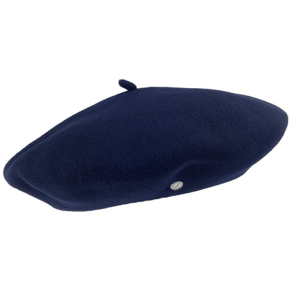 Boina alpina de lana Merino de Laulhère - Azul Marino