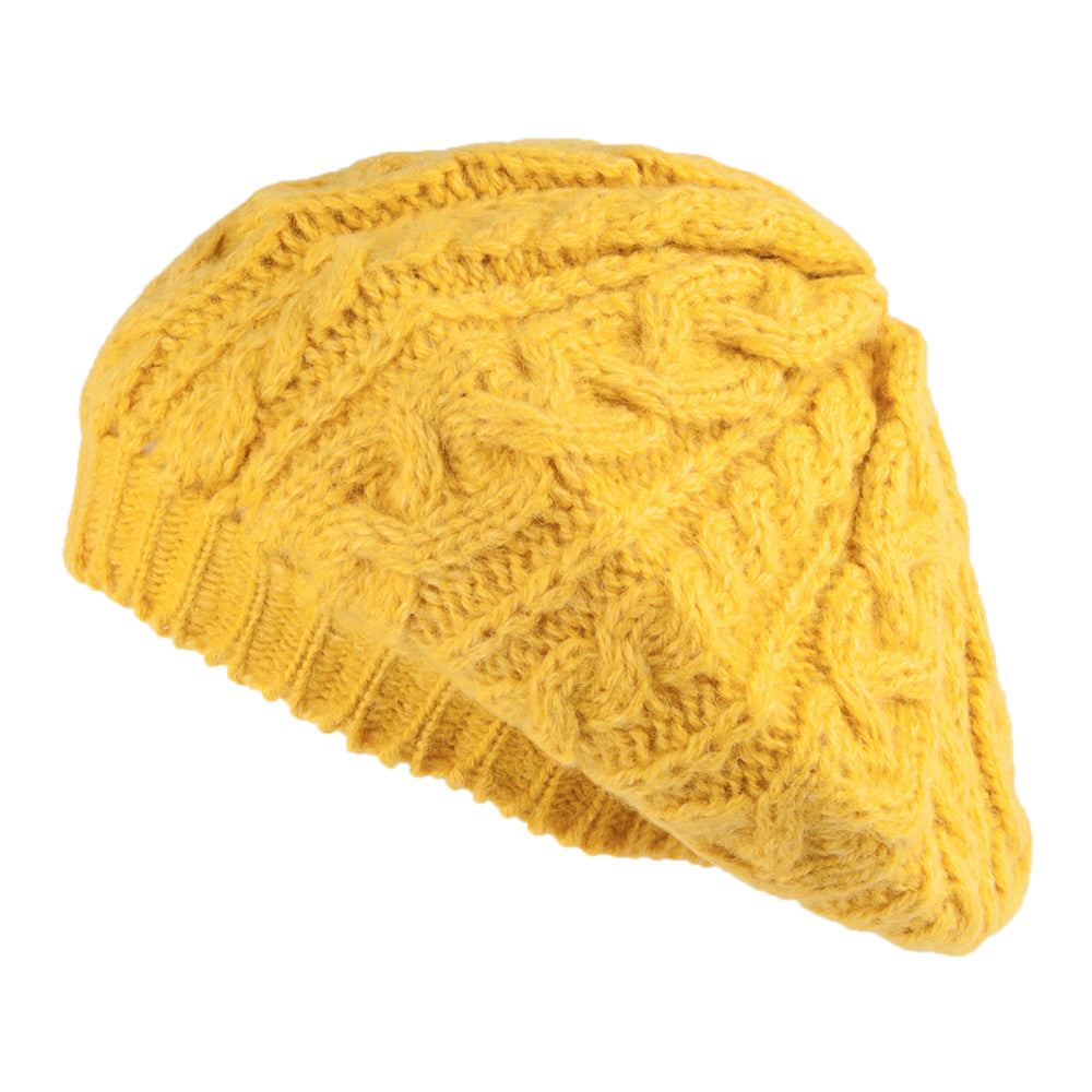 Boina de alpaca de Highland 2000 - Amarillo