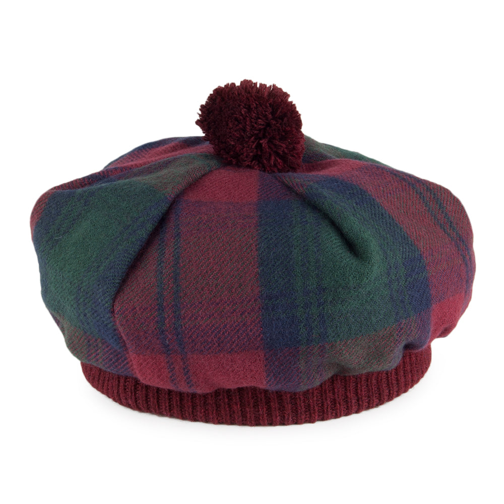Sombrero Tam O' Shanter de de lana de Lochcarron Of Scotland - Lindsay