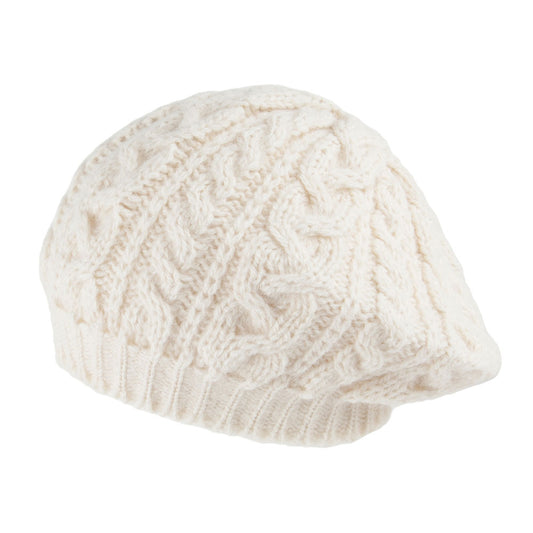 Boina de alpaca de Highland 2000 - Blanco Roto