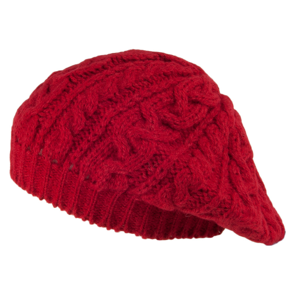 Boina de alpaca de Highland 2000 - Rojo