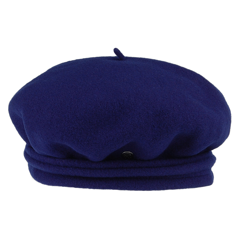 Boina Chopin de lana merino de Laulhère - Azul Real