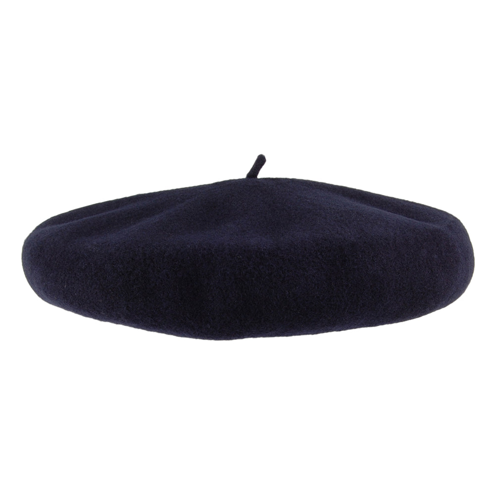 Boina de cachemira de Héritage par Laulhère - Azul Marino