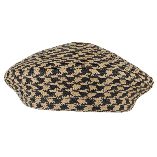 Boina Christine Summer pata de gallo de Betmar - Negro-Natural