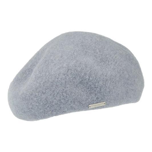 Boina Shaped Invierno de lana de Seeberger - Gris Ahumado