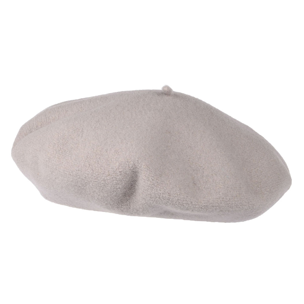 Boina Authentique de lana merino de Laulhère - Gris