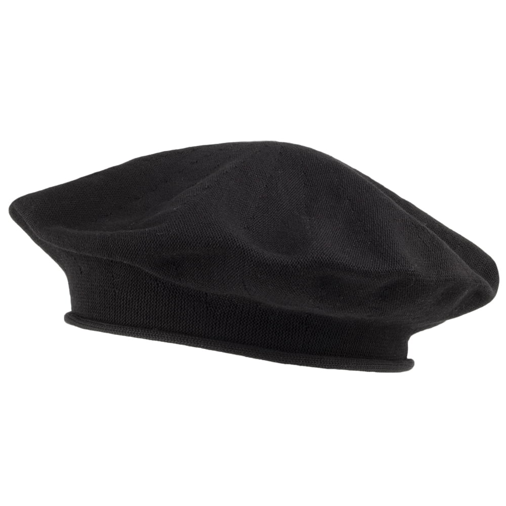 Boina 29 cm de algodón de sur la tête - Negro