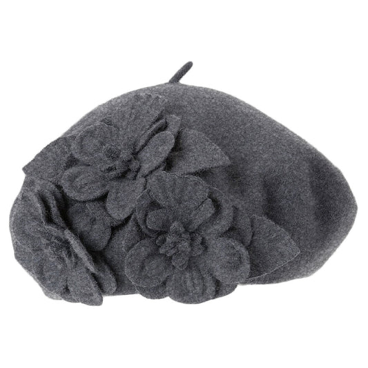 Boina Flor de Betmar - Antracita