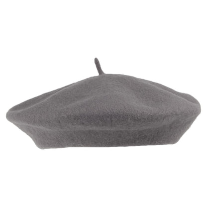 Boina Fashion de lana de Village Hats - Gris