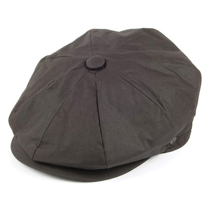 Gorra Newsboy resistente al agua de resistencia al agua de Jaxon & James - Marrón