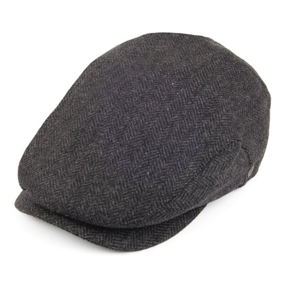 Gorra plana Visera extendida diseño de espiga de Jaxon & James - Antracita