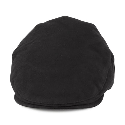Gorra plana de tejido suave de algodón de Christys - Negro