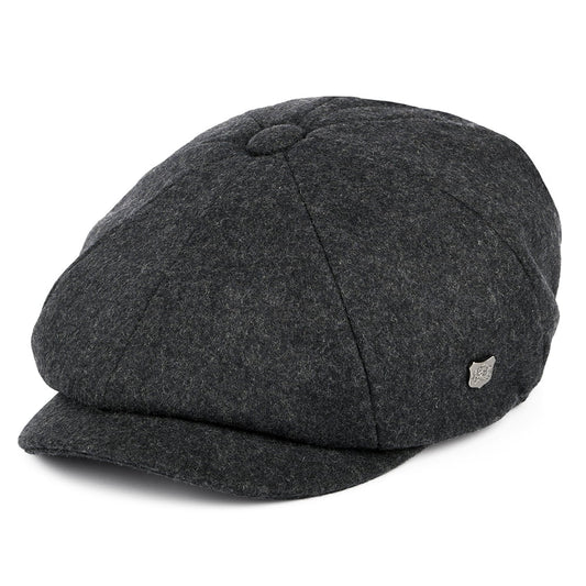Gorra Newsboy Alfie de Melton de Failsworth - Gris