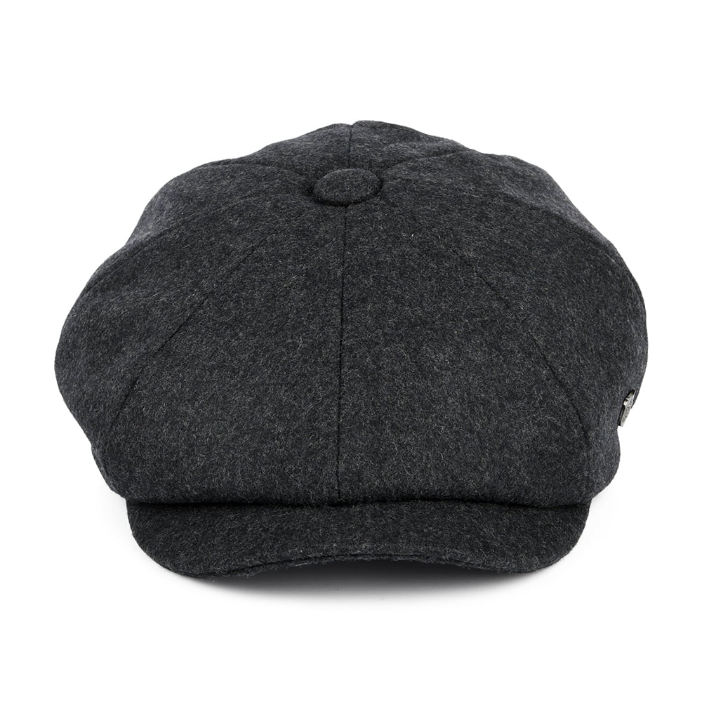 Gorra Newsboy Alfie de Melton de Failsworth - Gris