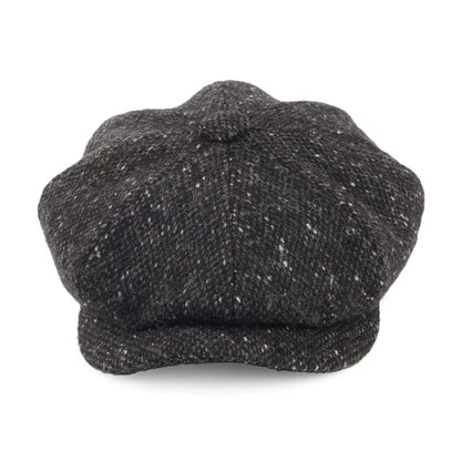 Gorra Newsboy Tweed Donegal Marl de City Sport - Antracita