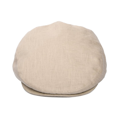 Gorra plana de lino de Jaxon & James - Natural
