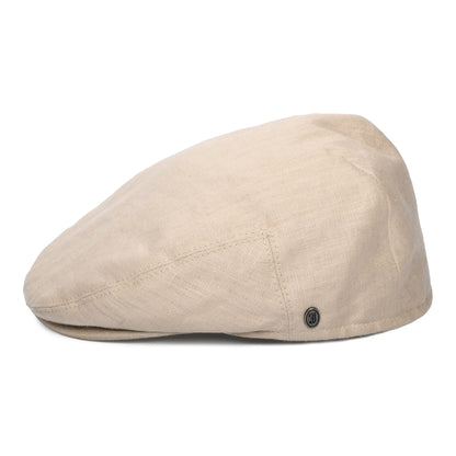 Gorra plana de lino de Jaxon & James - Natural