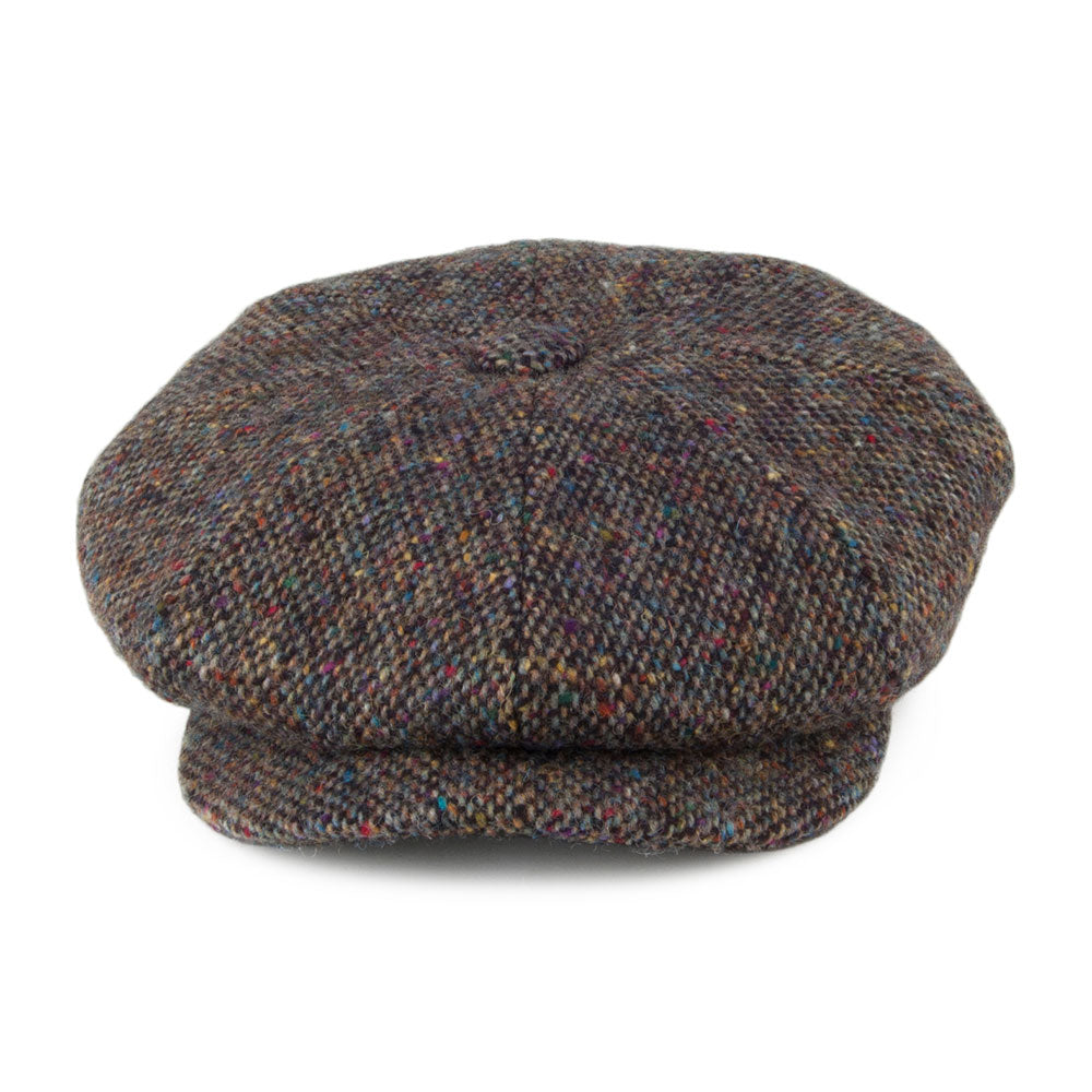 Gorra Newsboy de Tweed Donegal Marl de City Sport - Multicolor