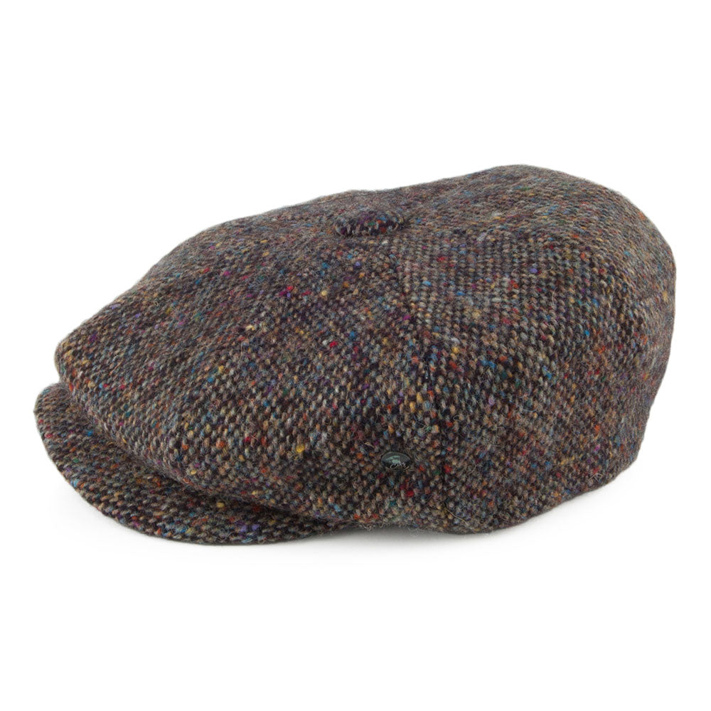 Gorra Newsboy de Tweed Donegal Marl de City Sport - Multicolor