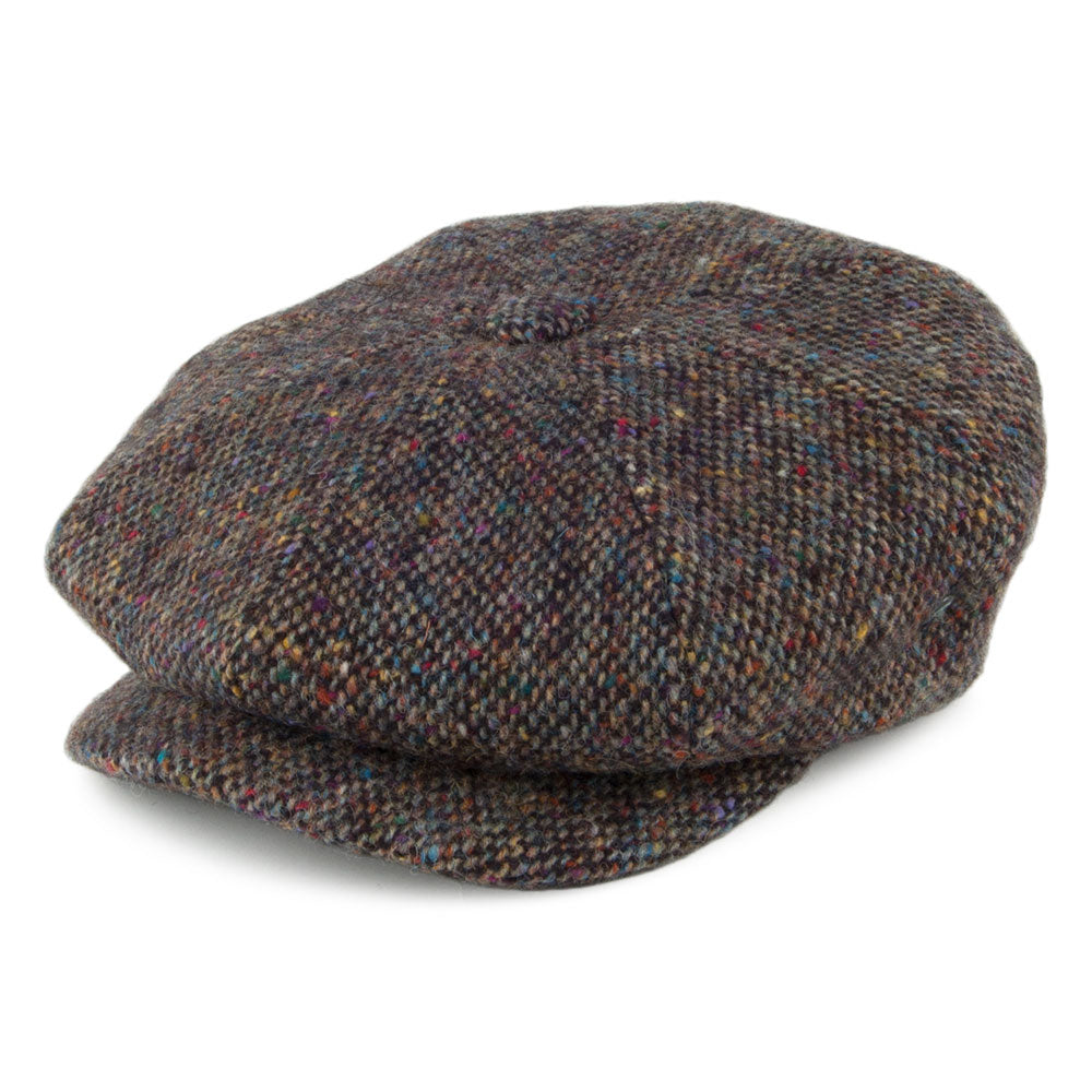 Gorra Newsboy de Tweed Donegal Marl de City Sport - Multicolor