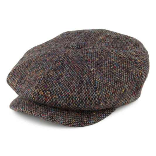 Gorra Newsboy de Tweed Donegal Marl de City Sport - Multicolor